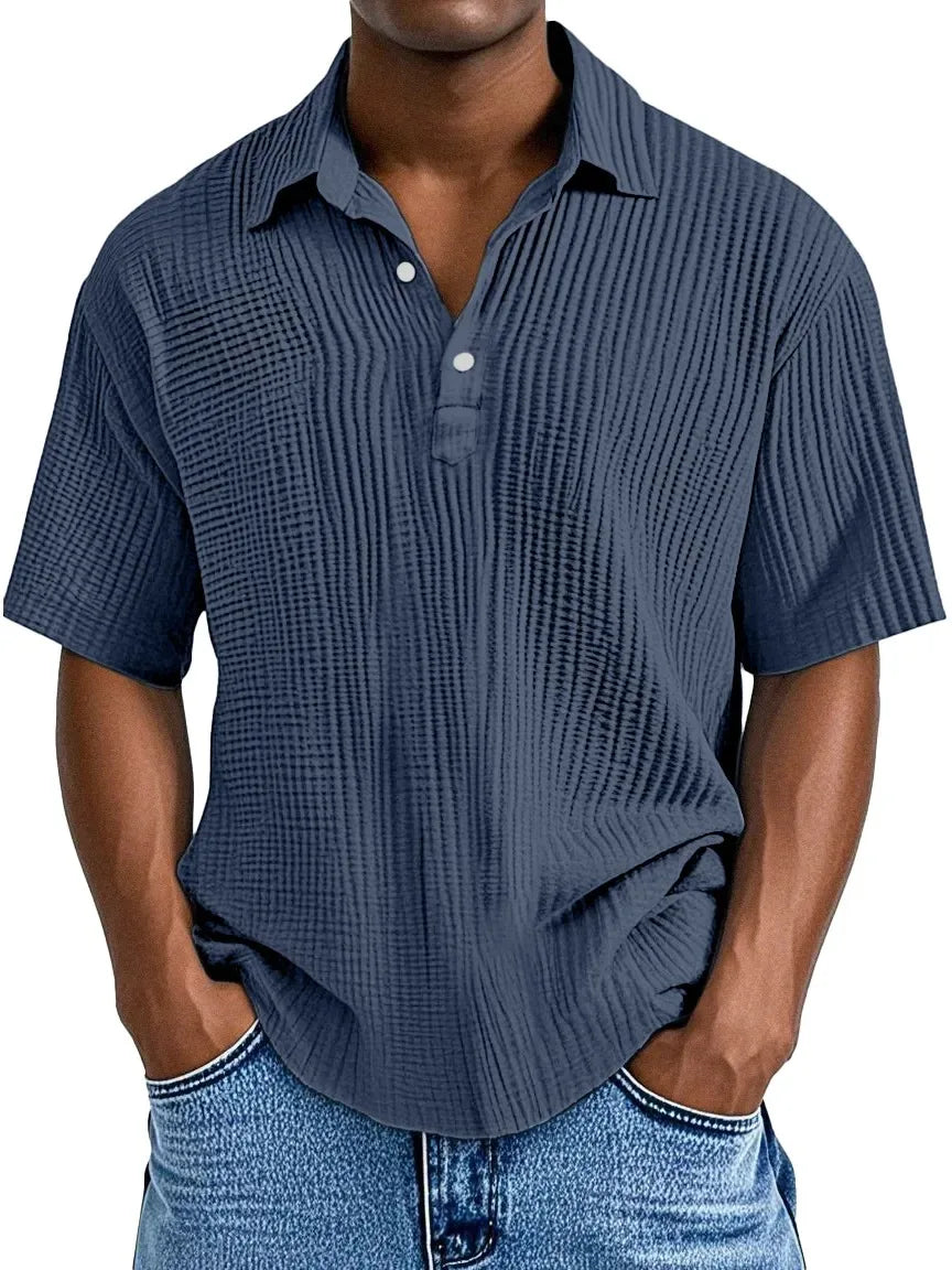 Varel | Camicia estiva retrò da uomo