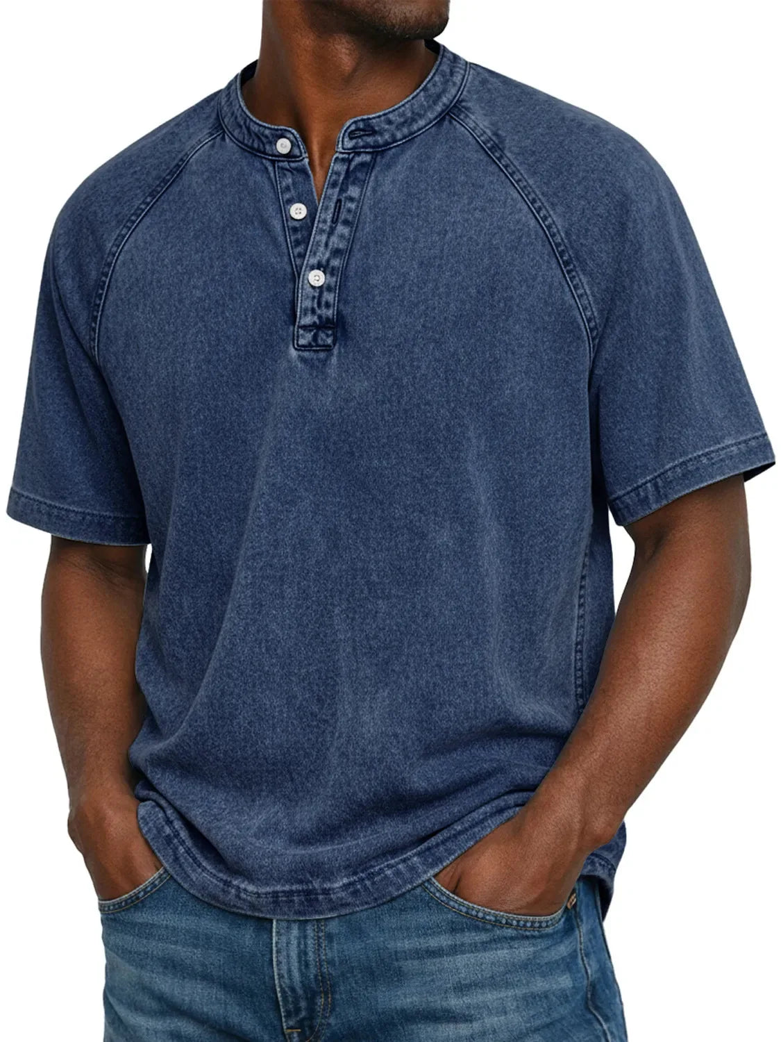 Varel | Camicia vintage con bottoni per uomo