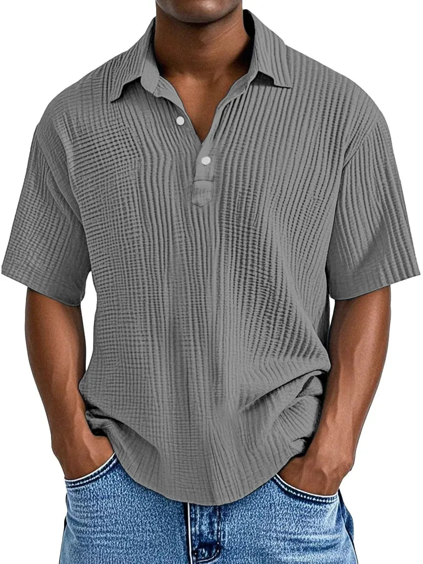 Varel | Camicia estiva retrò da uomo