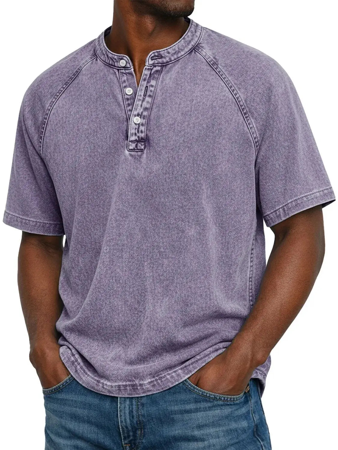 Varel | Camicia vintage con bottoni per uomo