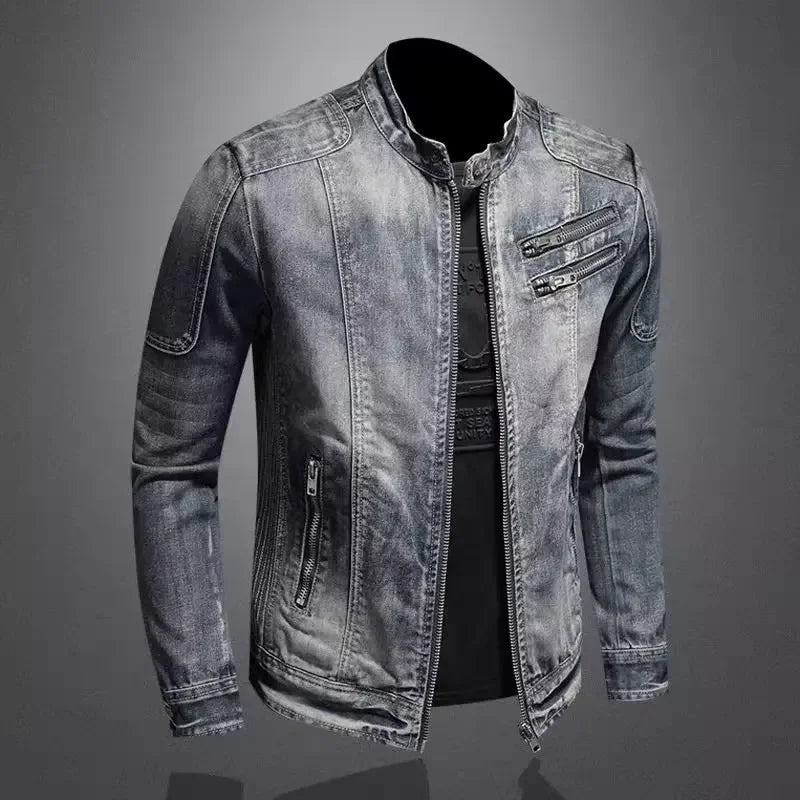 Varel | Giacca da moto in denim