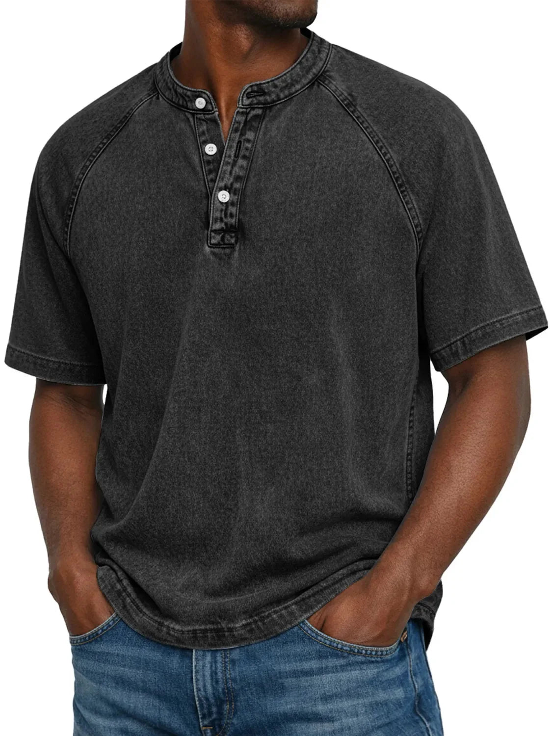Varel | Camicia vintage da uomo con bottoni