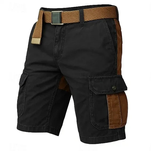 Varel | Pantaloni cargo corti estivi in cotone