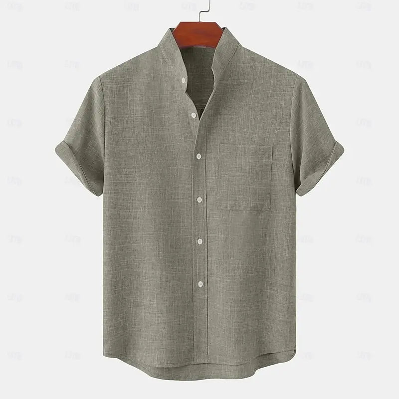 Varel | Camicia leggera in lino da uomo