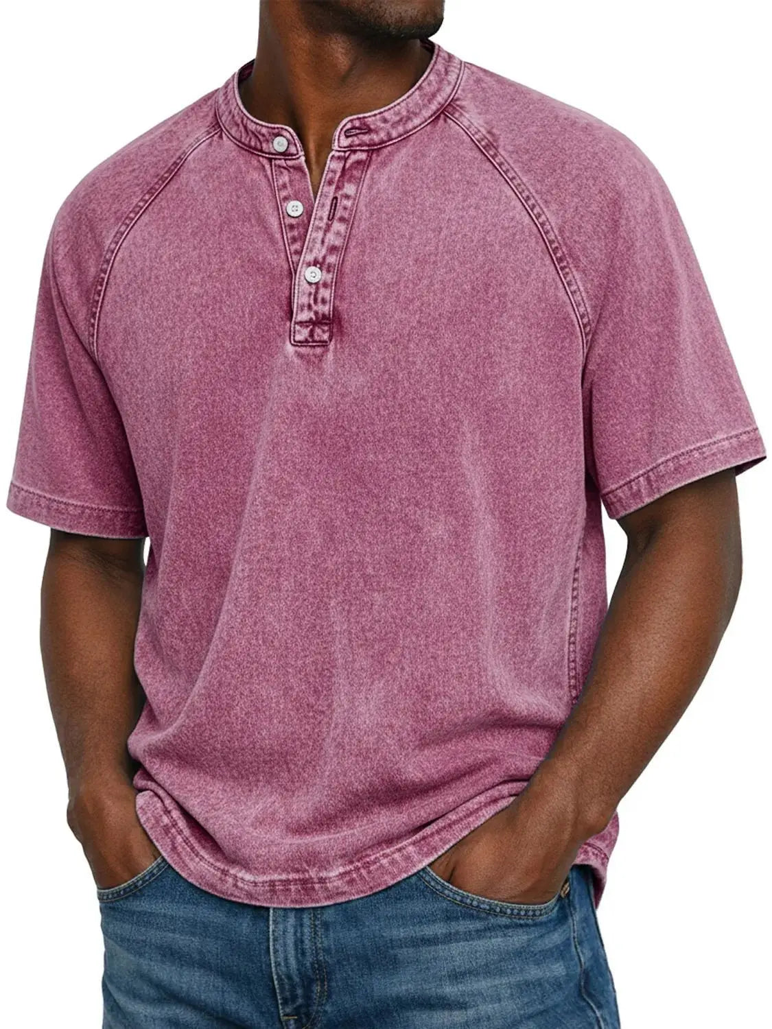 Varel | Camicia vintage con bottoni per uomo