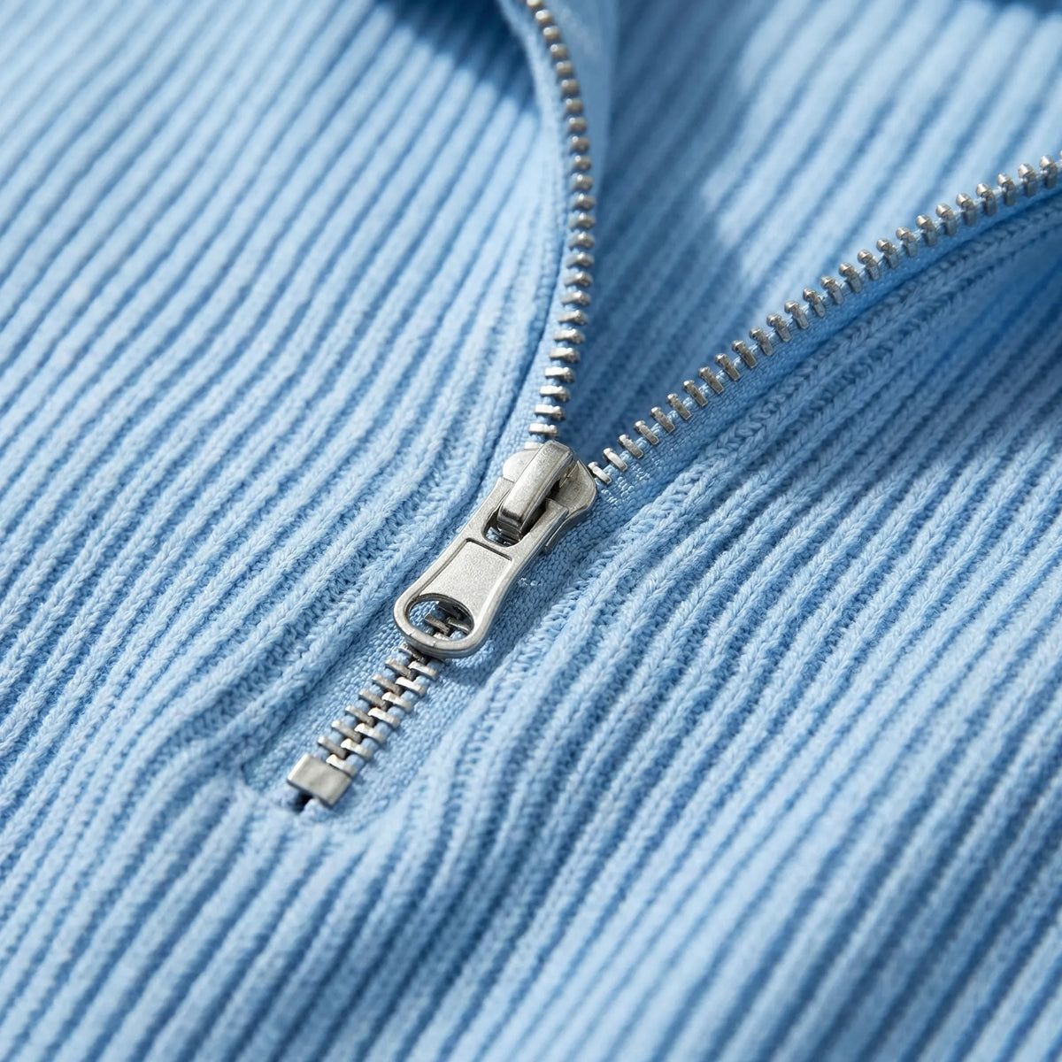 Varel | Maglione a mezza zip con maniche lung
