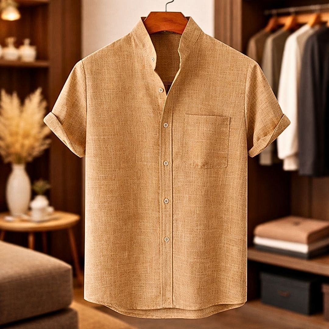 Varel | Camicia in lino a maniche corte
