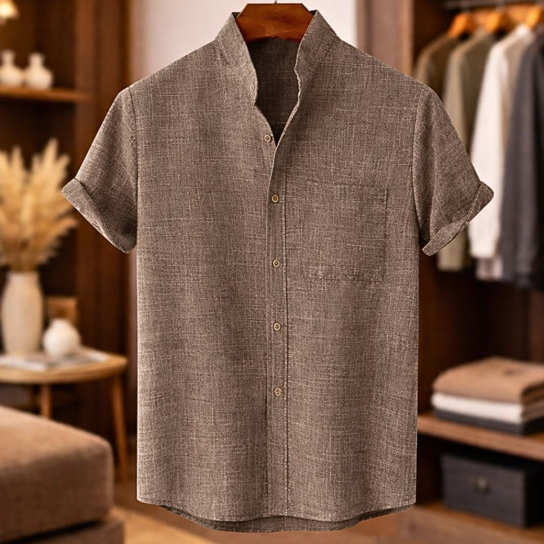 Varel | Camicia in lino a maniche corte