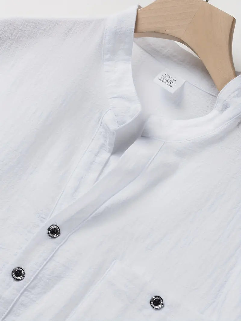 Varel | Camicia elegante a maniche corte