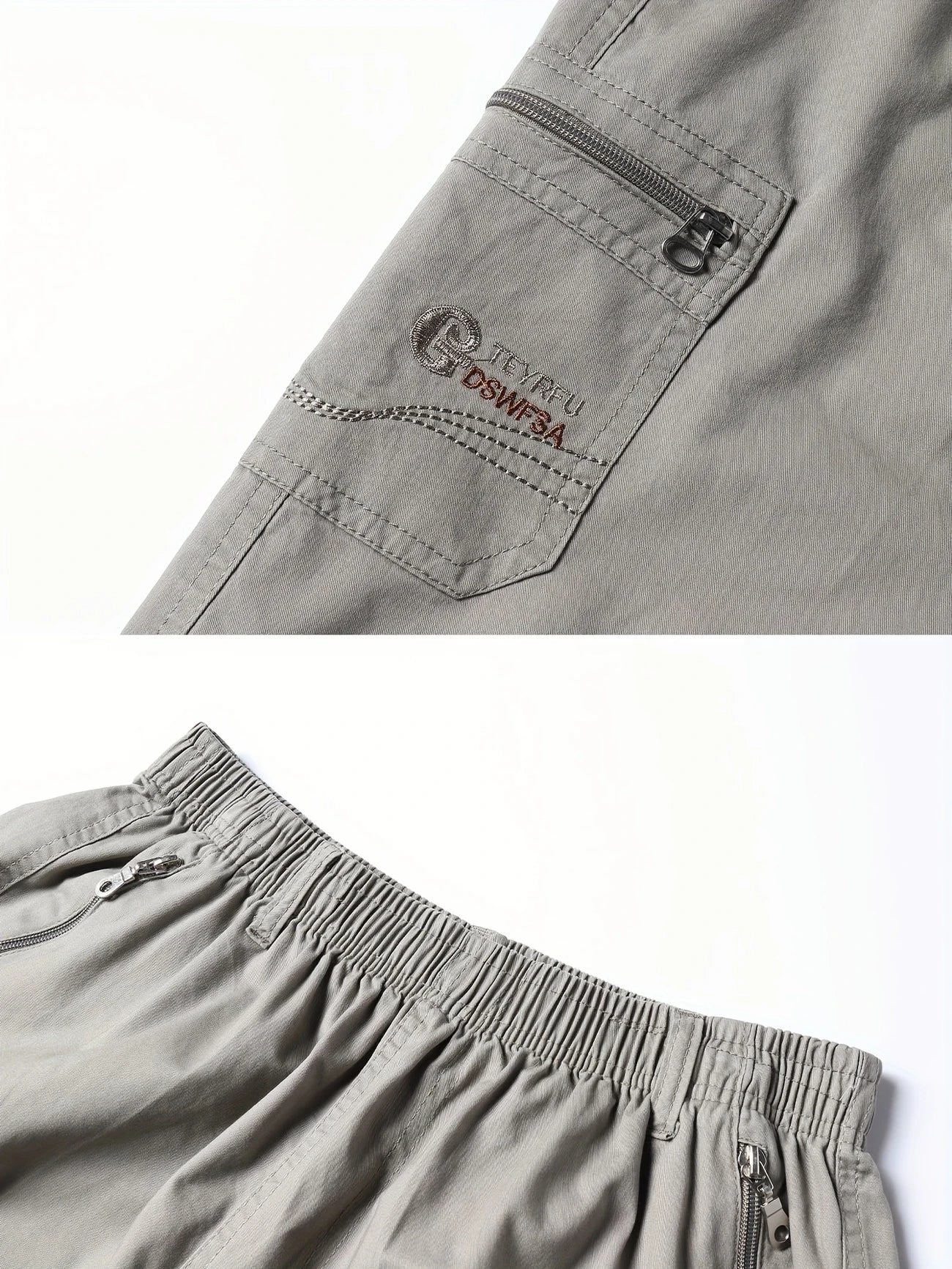 Varel | Pantaloni cargo corti leggeri con tasche