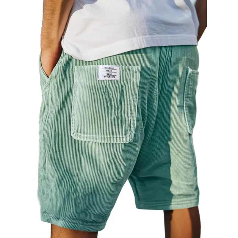 Varel | Pantaloni corti eleganti in velluto