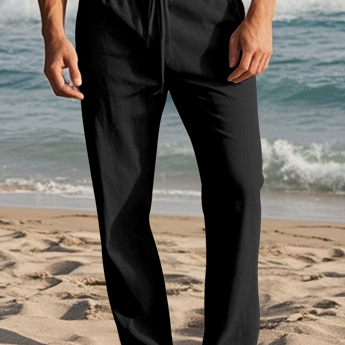 Varel | Pantaloni in lino da uomo