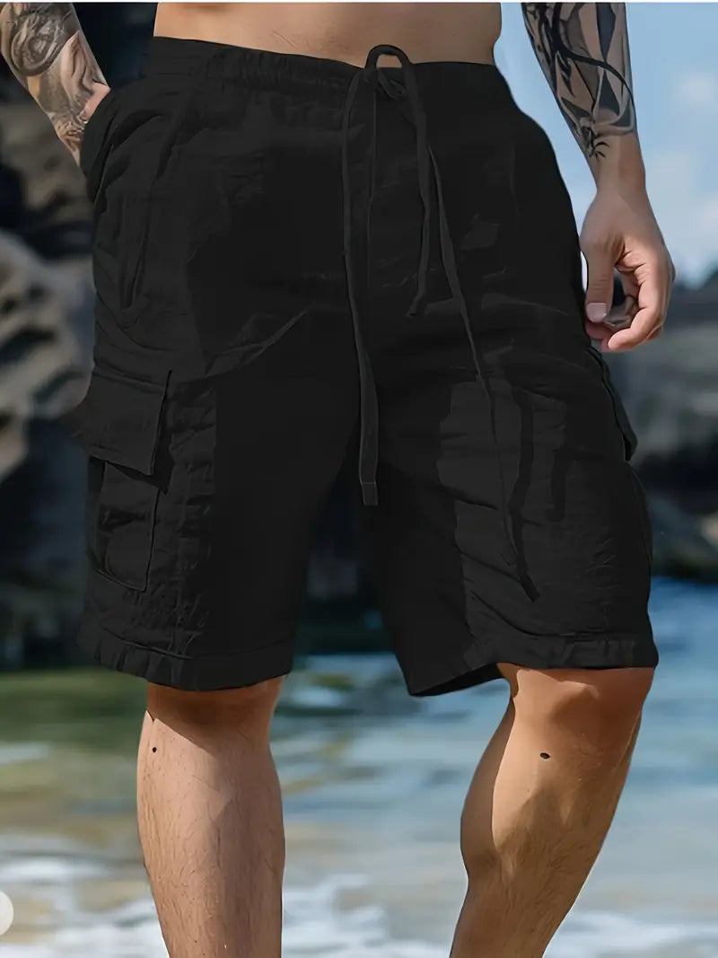 Varel | Pantaloni corti traspiranti con vita elastica