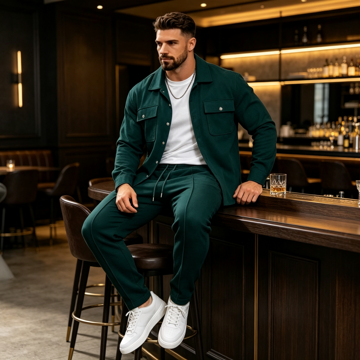Varel | Set camicia a maniche lunghe e pantaloni