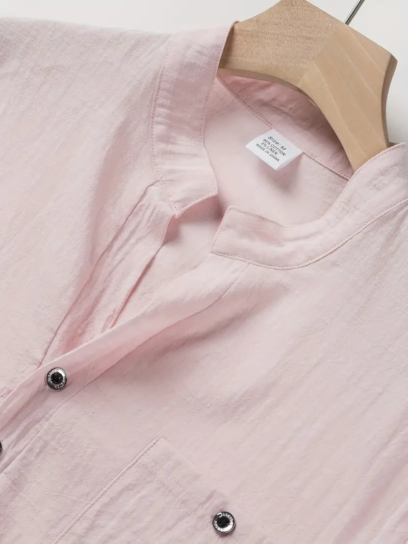 Varel | Camicia elegante a maniche corte