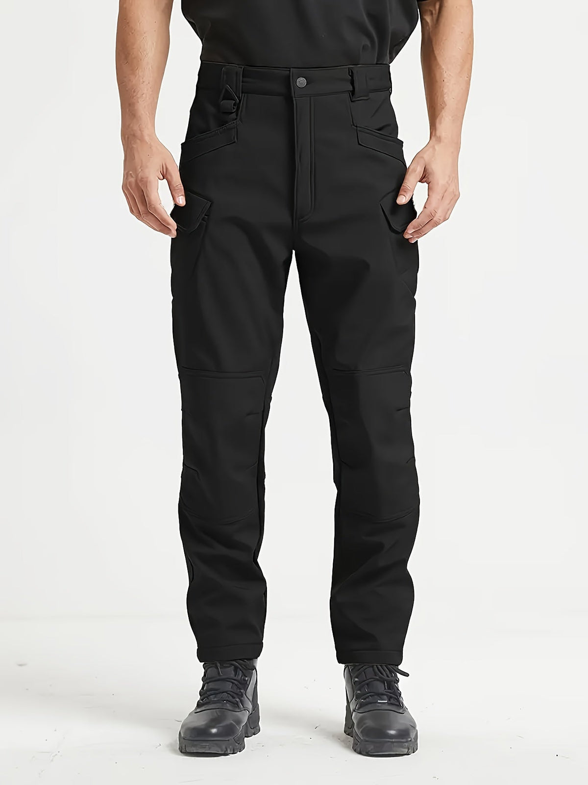 Varel | Pantaloni cargo foderati con tasche multiple