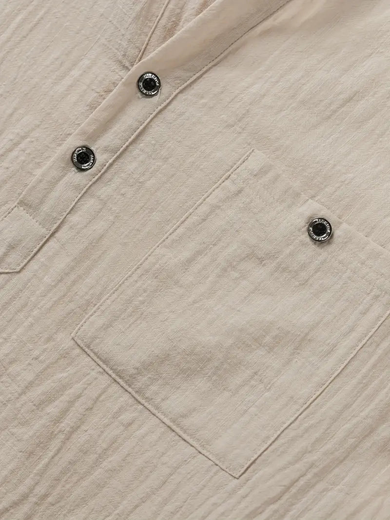 Varel | Camicia elegante a maniche corte