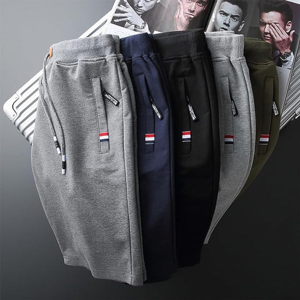 Varel | Pantaloni corti in cotone con tasche con cerniera