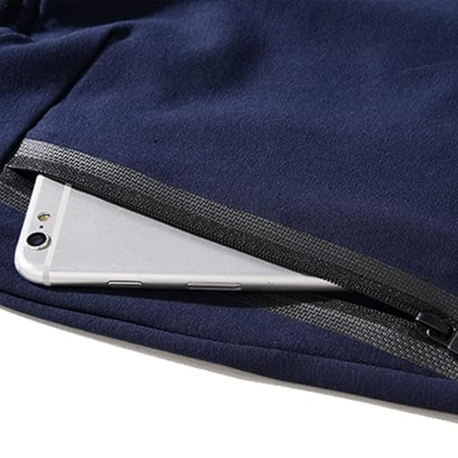 Varel | Pantaloni corti in cotone con tasche con cerniera