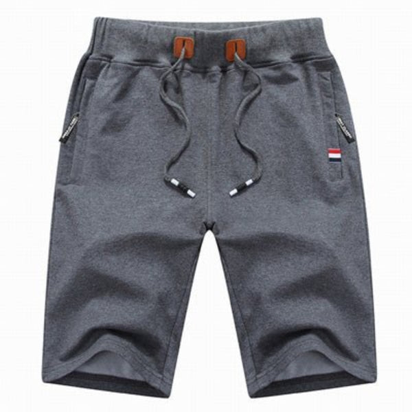Varel | Pantaloni corti in cotone con tasche con zip