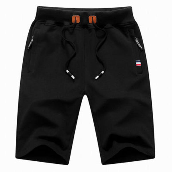 Varel | Pantaloni corti in cotone con tasche con zip