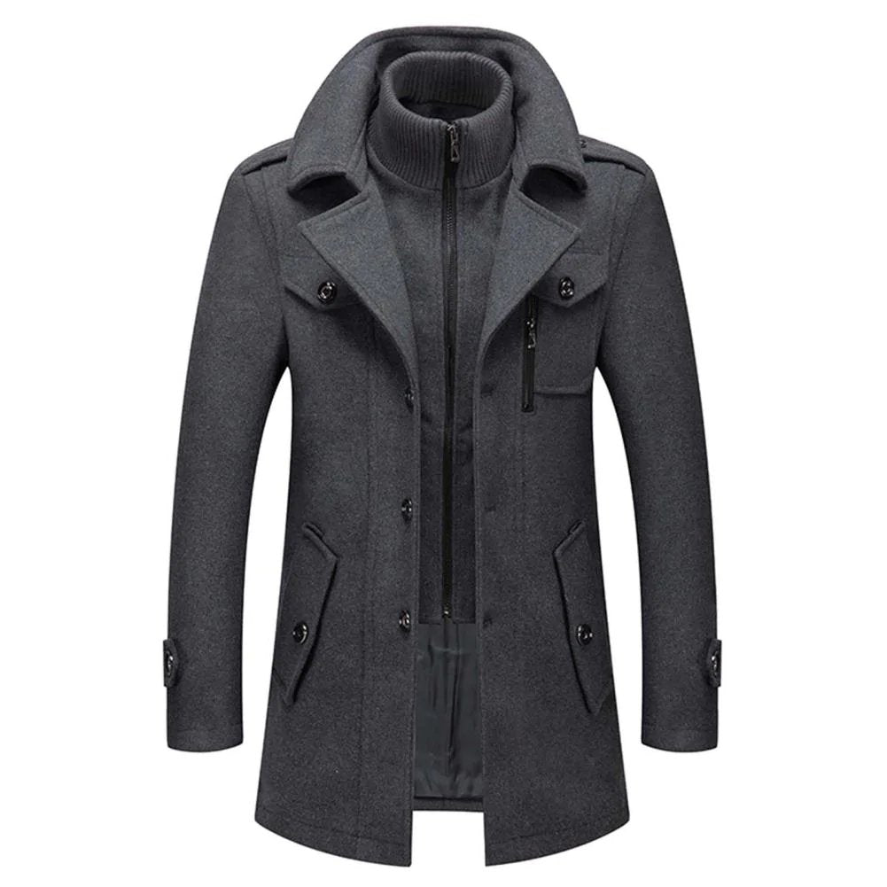 Varel | Giacca invernale elegante Peaky Blinders