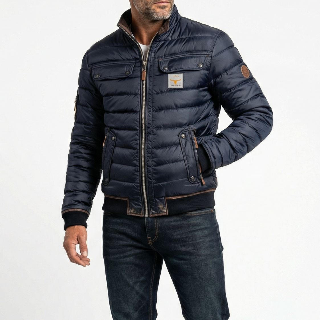 Varel | Giacca vintage per la mezza stagione