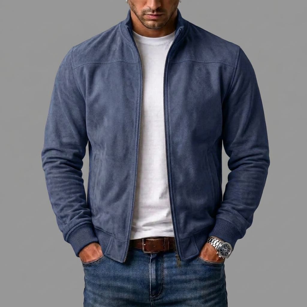 Varel | Giacca bomber in camoscio