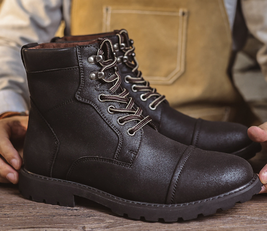 Varel | Stivali da uomo in pelle premium