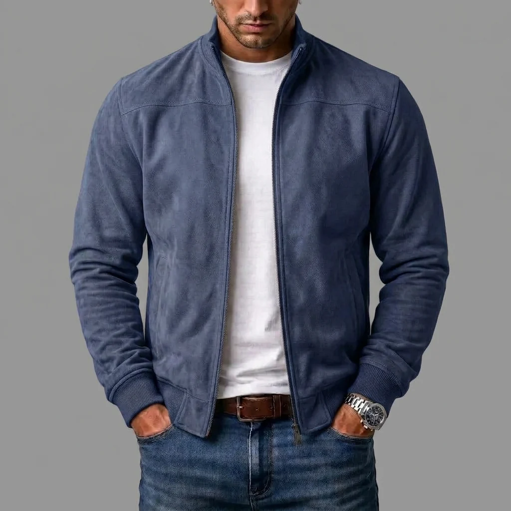 Varel | Giacca bomber in camoscio