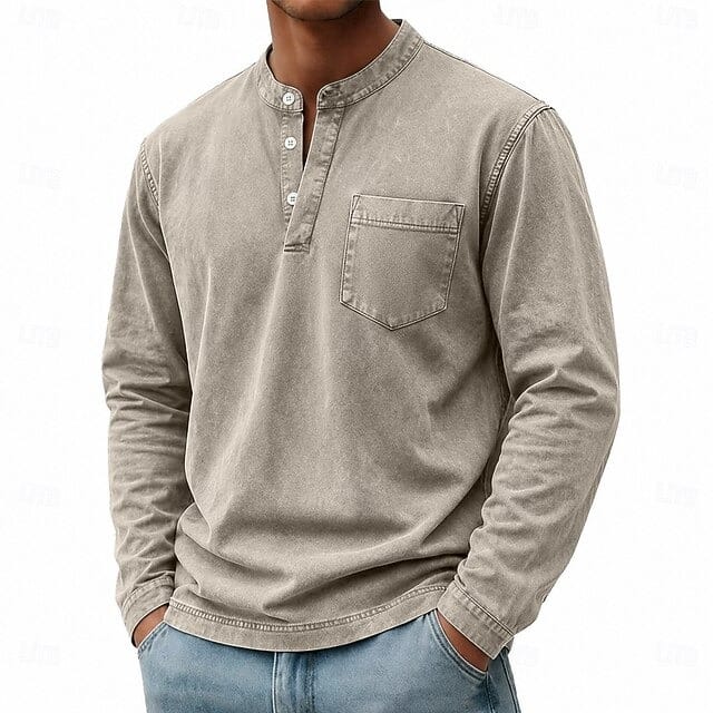 Varel | Henley a maniche lunghe Saltwater
