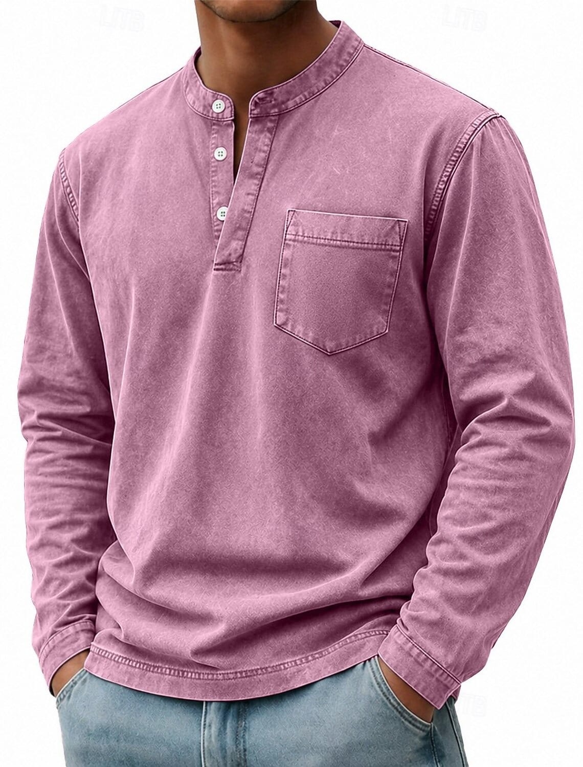 Varel | Henley a maniche lunghe Saltwater