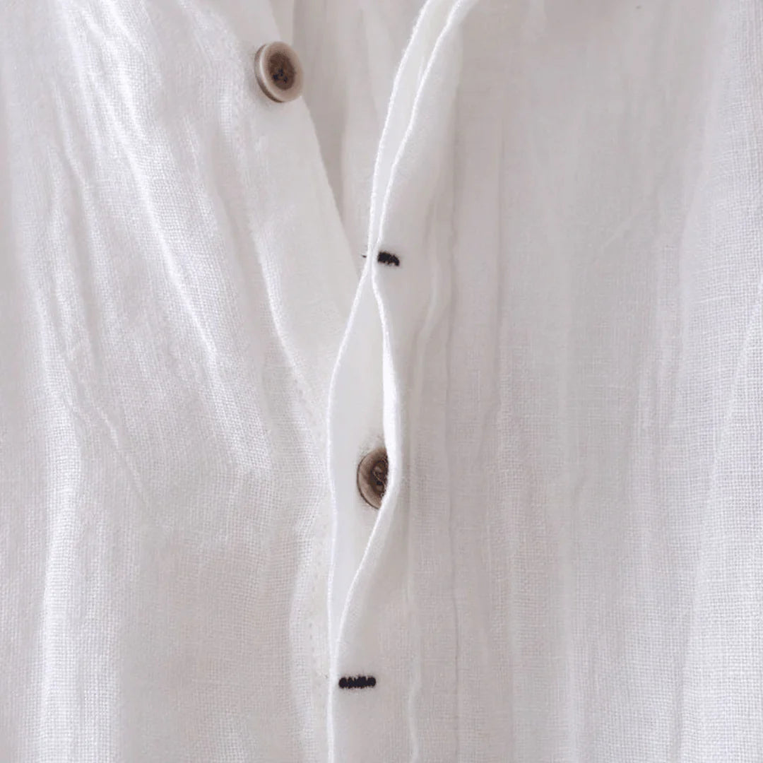 Varel | Camicia elegante a maniche corte con bottoni