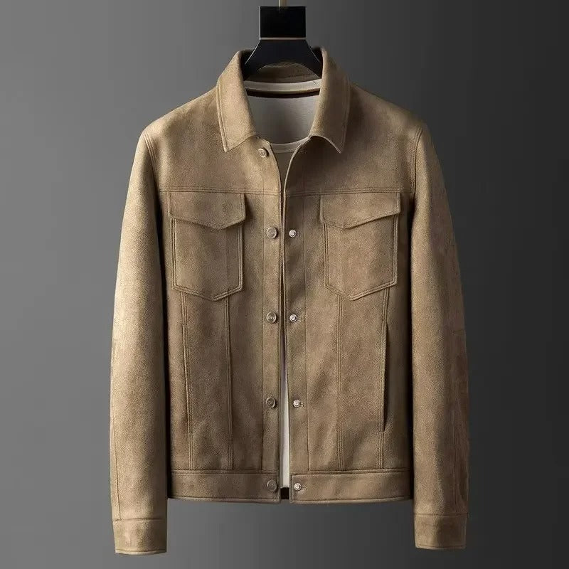 Varel | Giacca elegante effetto pelle