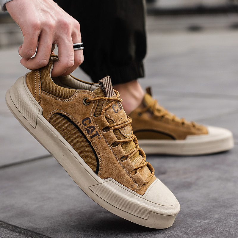 Varel | Scarpe in tela con lacci in camoscio per uso quotidiano