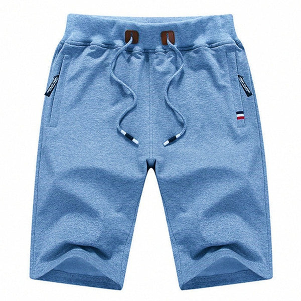 Varel | Pantaloni corti in cotone con tasche con zip