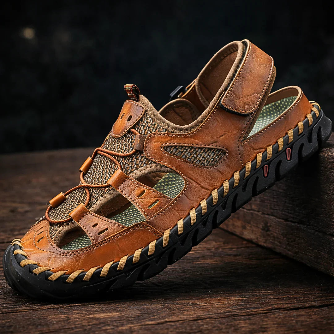 Varel | Sandali confortevoli in pelle