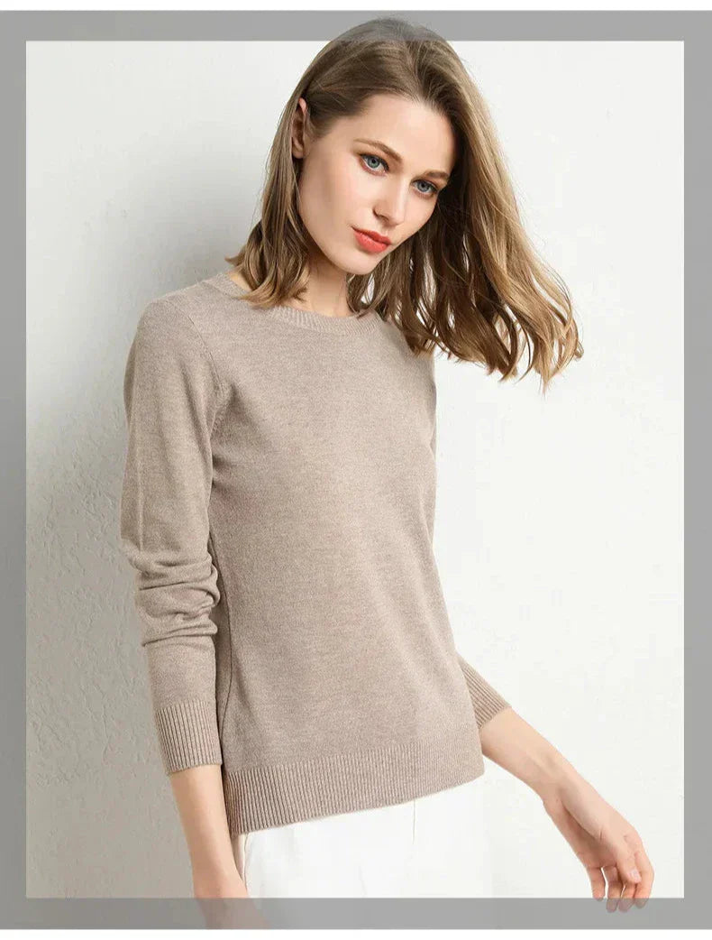 Varel | Pull comfort in lana essenziale