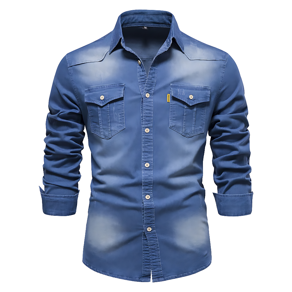 Varel | Giacca comoda in denim