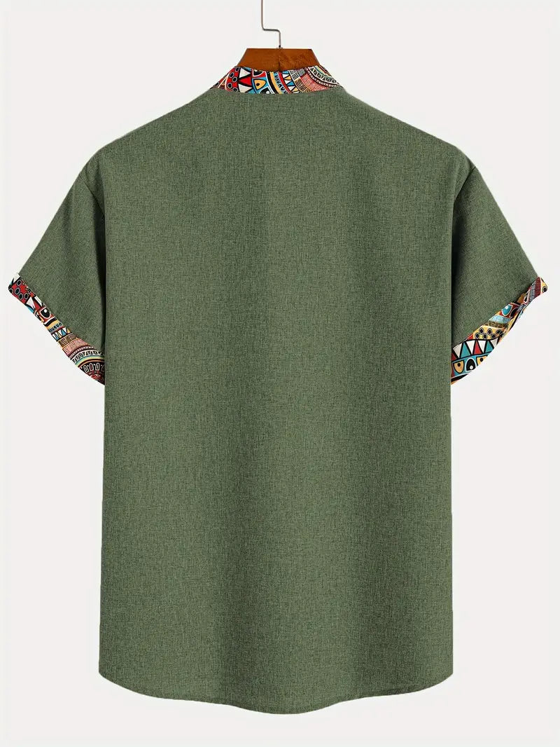 Varel | Camicia elegante a maniche corte