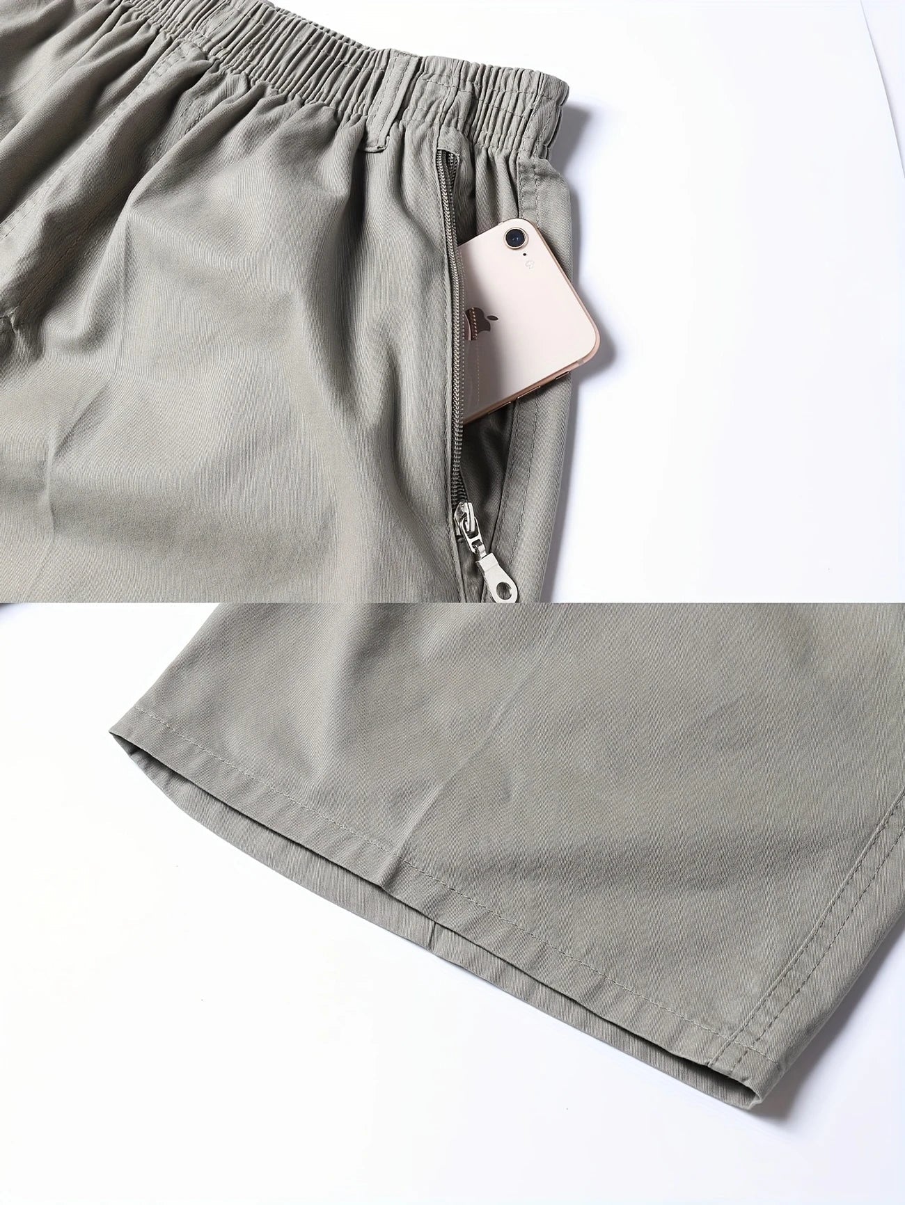 Varel | Pantaloni cargo corti leggeri con tasche