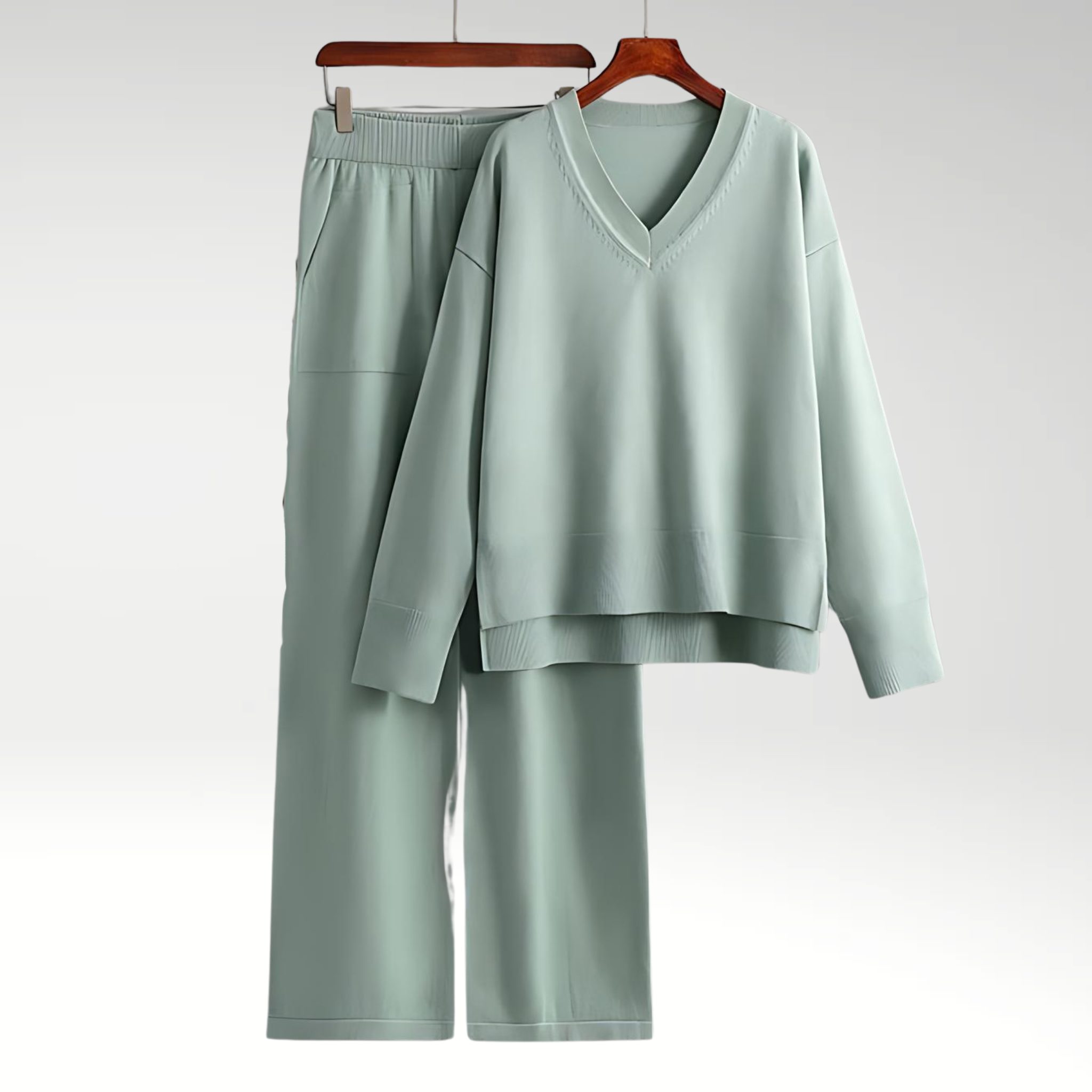 Varel | Set Due Pezzi Luxe con Scollatura a V