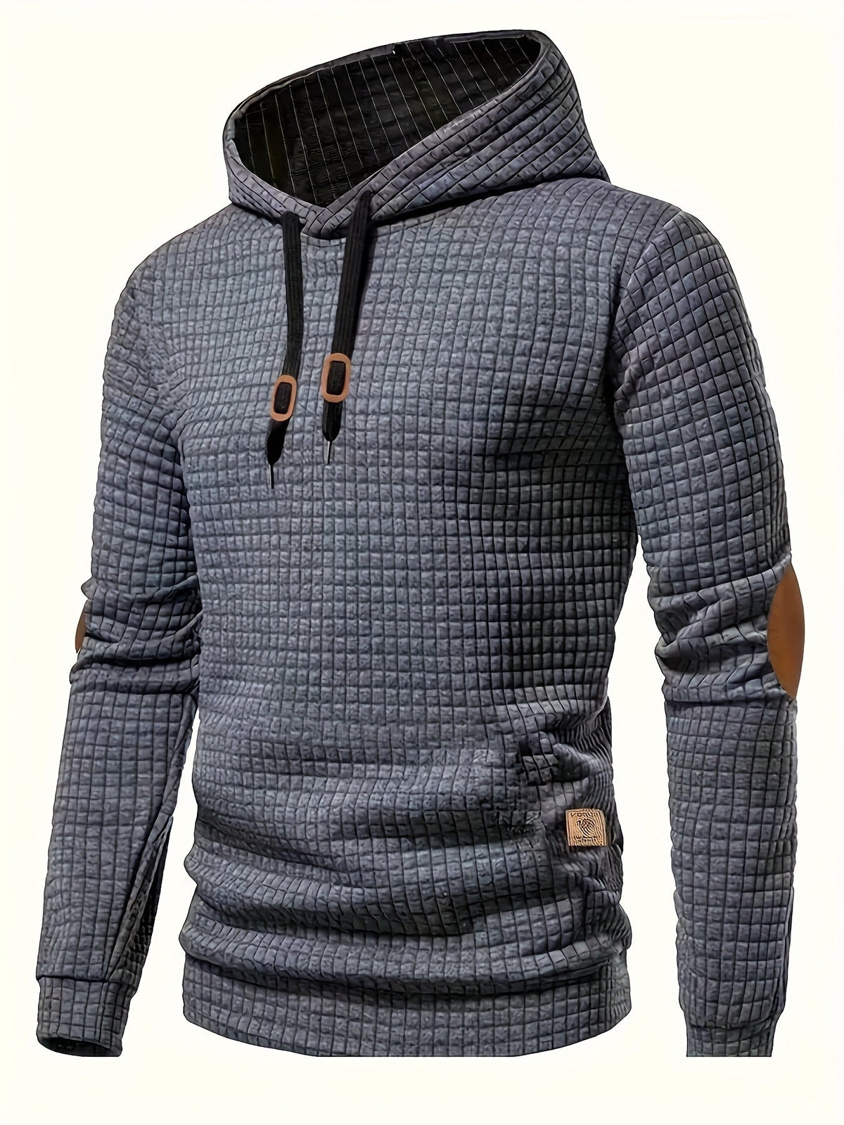 Varel | Felpa con cappuccio a quadri da uomo
