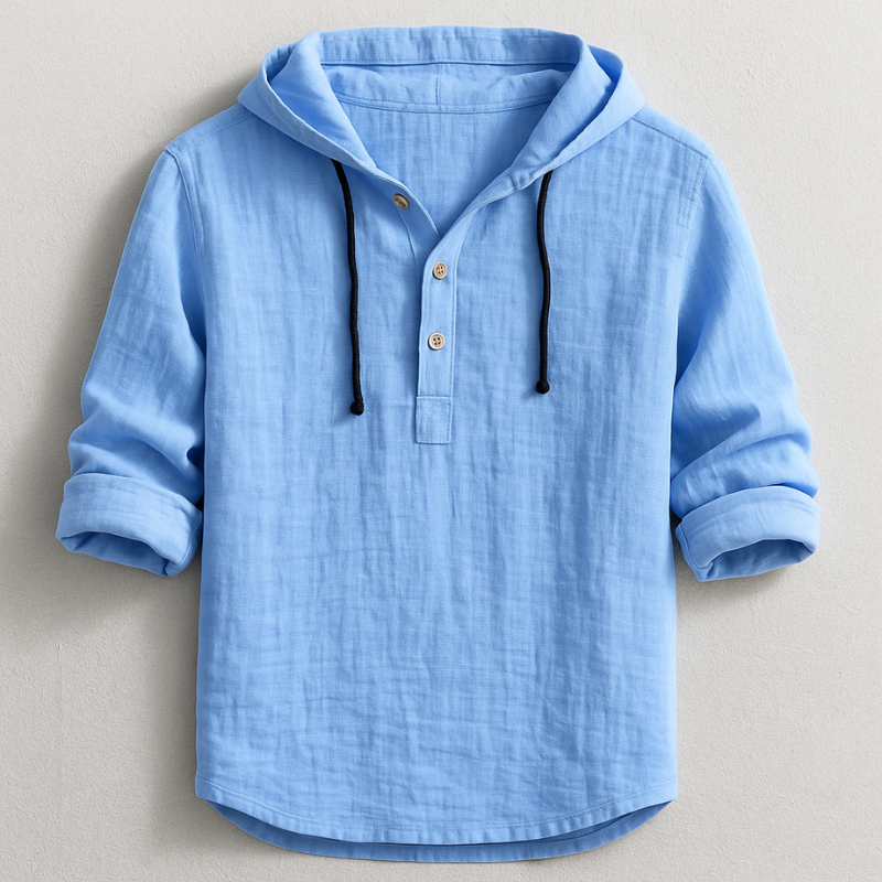 Varel | Camicia di lusso con cappuccio