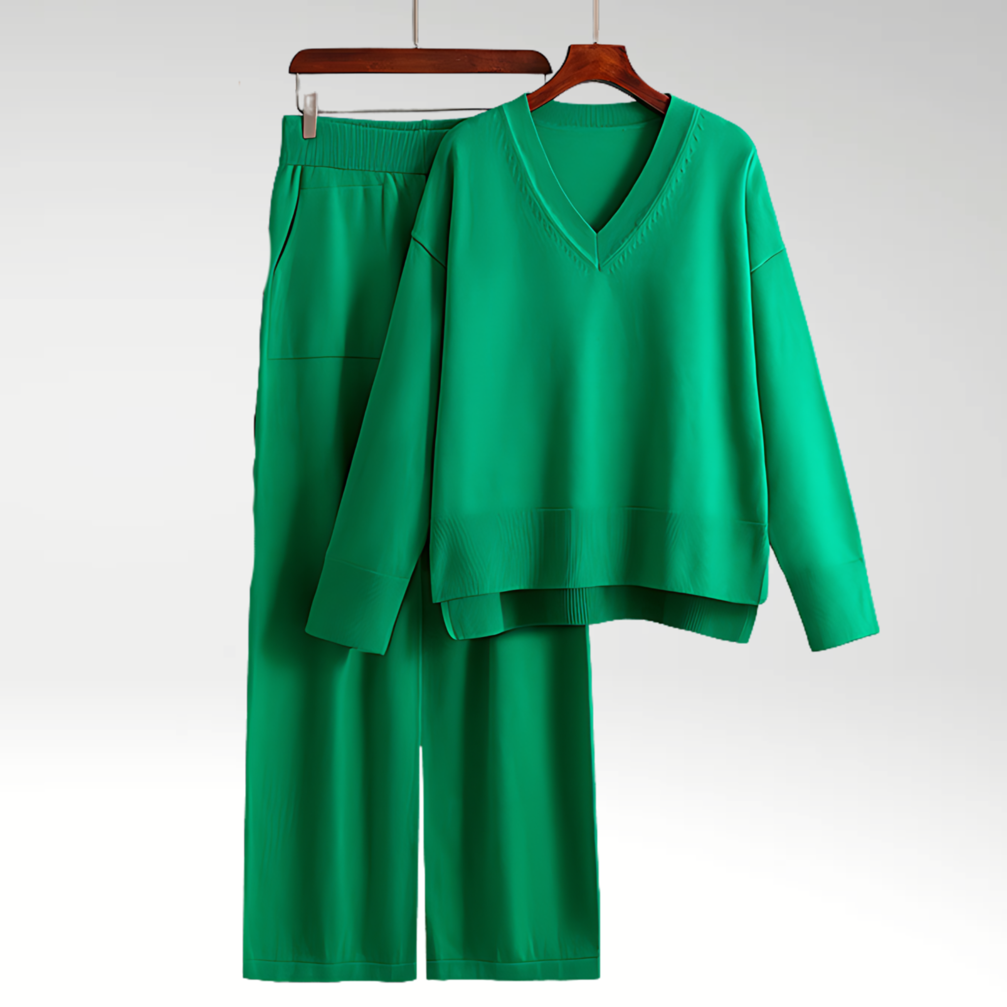 Varel | Set Due Pezzi Luxe con Scollatura a V