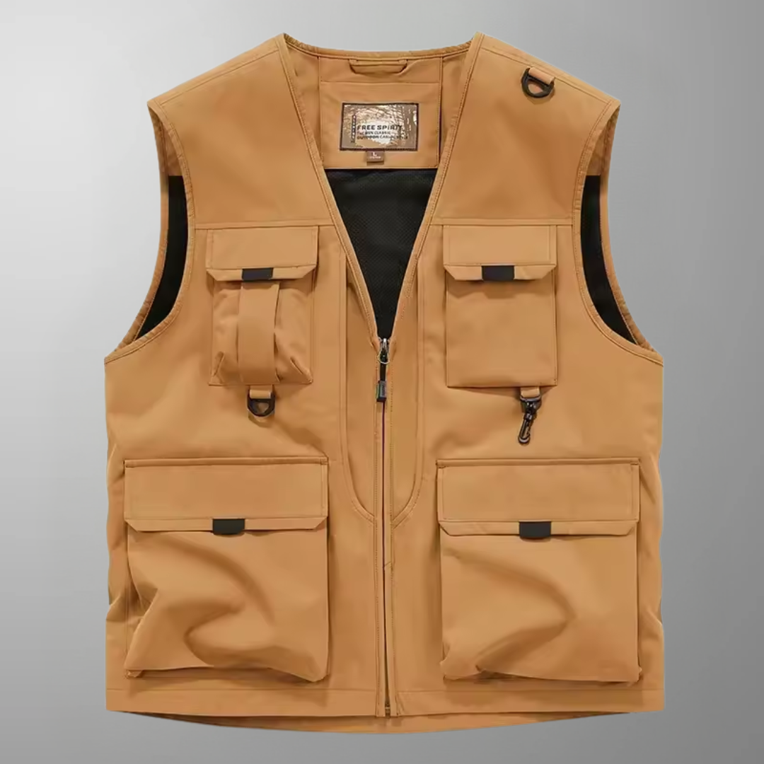 Varel | Gilet cargo elegante e casual
