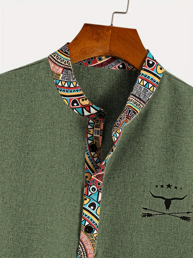 Varel | Camicia elegante a maniche corte