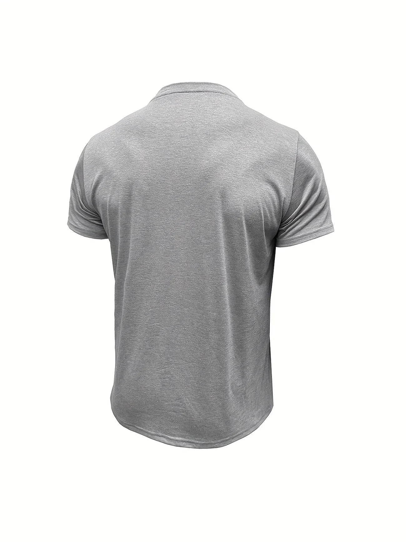 Varel | T-shirt elegante con colletto rotondo e tasca