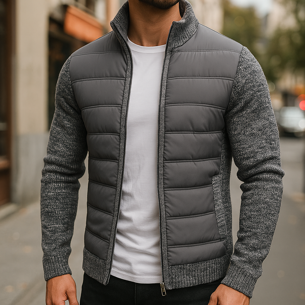 Varel | Giacca elegante in piuma da uomo