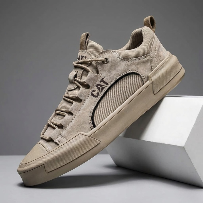 Varel | Scarpe in tela con lacci in camoscio per uso quotidiano